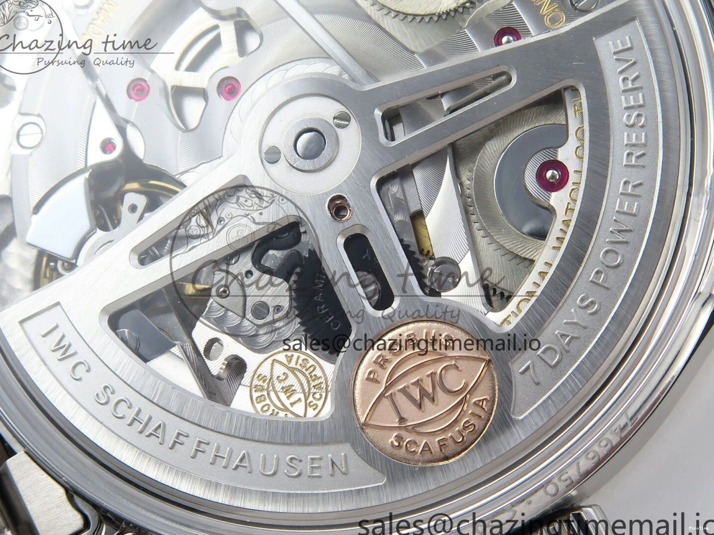 MIROTIME 0111 Portugieser Auto IWC0562E APSF 1:1 Best Edition Blue Dial on SS Bracelet A Timeless 6997